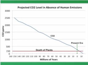 Low levels of CO2 Moore
